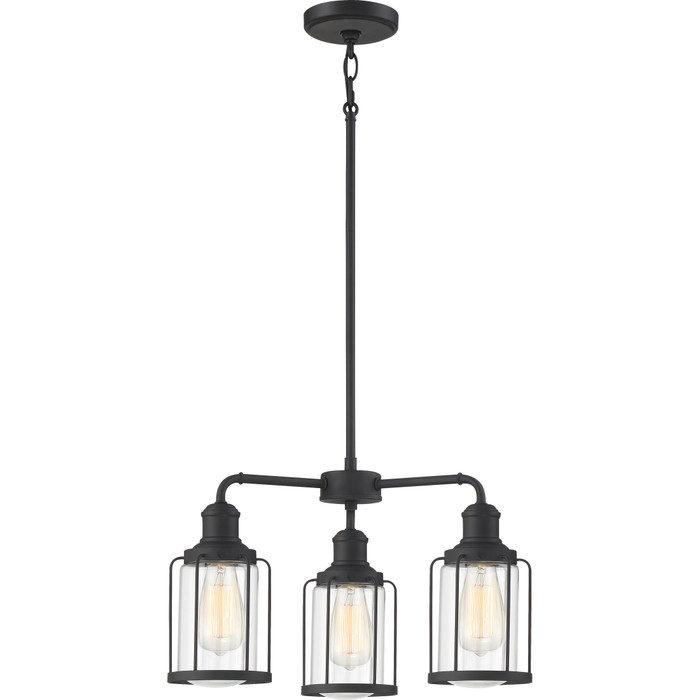 Quoizel QZL-LUD5020 Transitional Chandelier 3 light