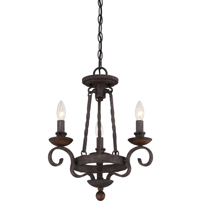 Quoizel QZL-NBE5303 Traditional Chandelier 3 light
