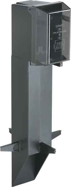 Arlington Industries Gard-N-Post 19.5" Outdoor GFCI Support Post with Built-In Stabilizers
