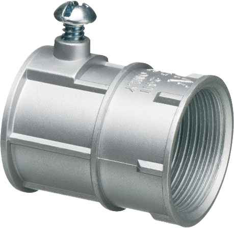 Arlington Industries Zinc Combination Couplings - EMT to Female Threaded Transition Fittings