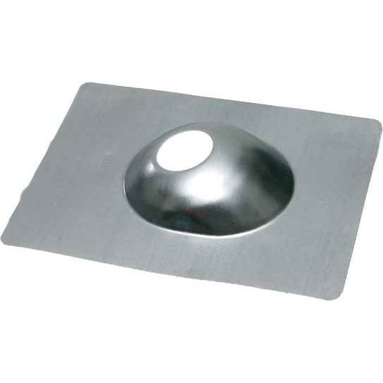 Arlington Industries Roof Flashing - Weatherproof Single-Pipe Seal, Galvanized Steel Construction with Neoprene Gasket