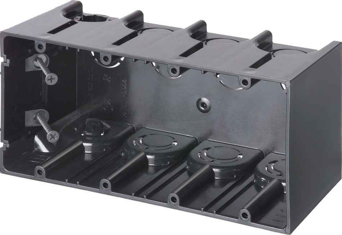 Arlington Industries One Box Vertical Non-Metallic Outlet Box