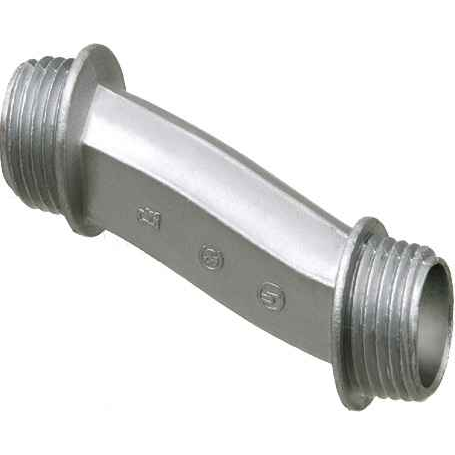 Arlington Industries Offset Conduit Connector - Zinc Die-Cast Nipple, Corrosion-Resistant, UL/CSA Listed, Made in USA