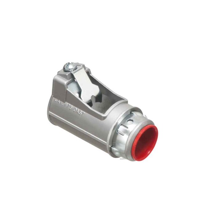 Arlington Industries 3/4" Zinc Die-Cast MC Cable Connector with Spring Steel Clips