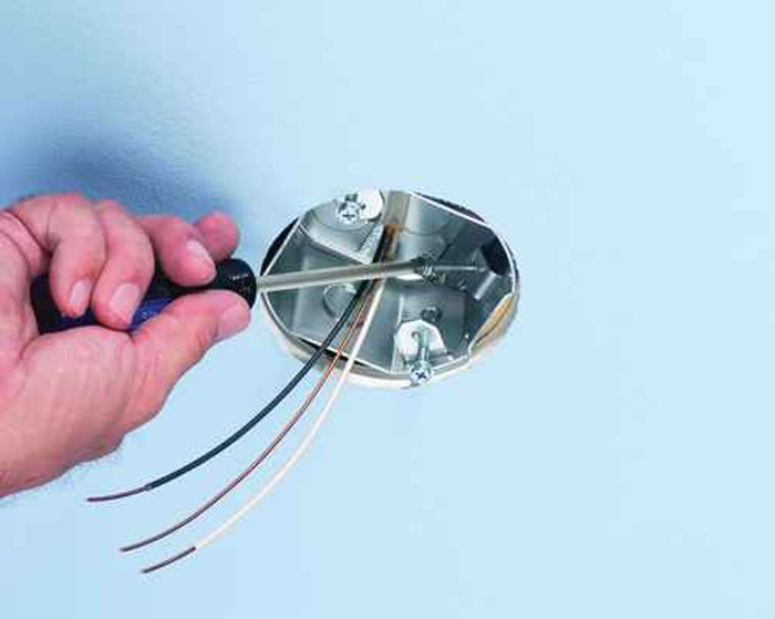 Arlington Industries Steel Fan-Rated Ceiling Box with Side Joist Mount Arlington Industries Steel Fan-Rated Ceiling Box with Side Joist Mount