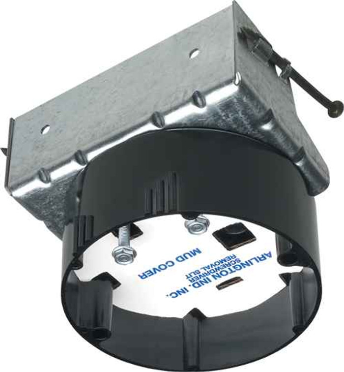 Arlington Industries Nail-On Fan and Fixture Box with Steel Bracket for 1-1/2" Ceiling Thickness