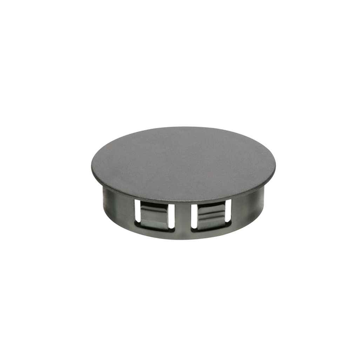 Arlington Industries Non-Metallic Snap-In Knockout Bushings - Black Plastic UL Listed