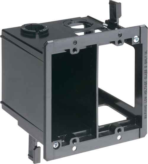 Arlington Industries LVD/LVDR Combination Power & Low-Voltage Boxes - 2-Gang