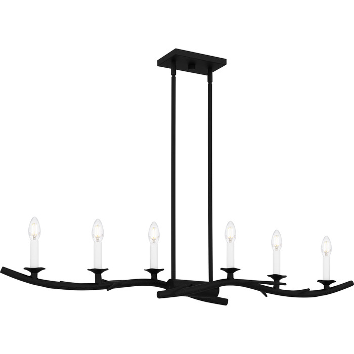 Quoizel  Traditional Linear chandelier 6 lights QZL-OAK644