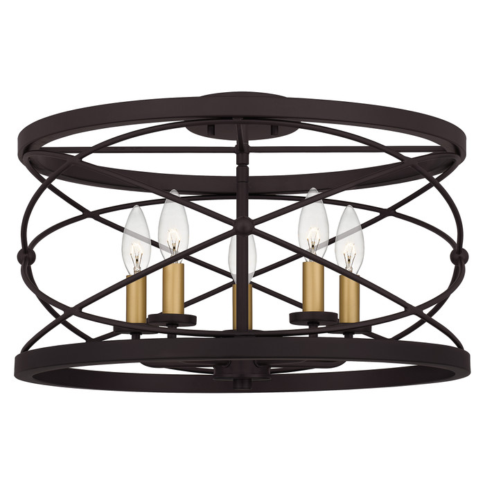 Quoizel QZL-PTT1719 Transitional Semi flush 5 lights