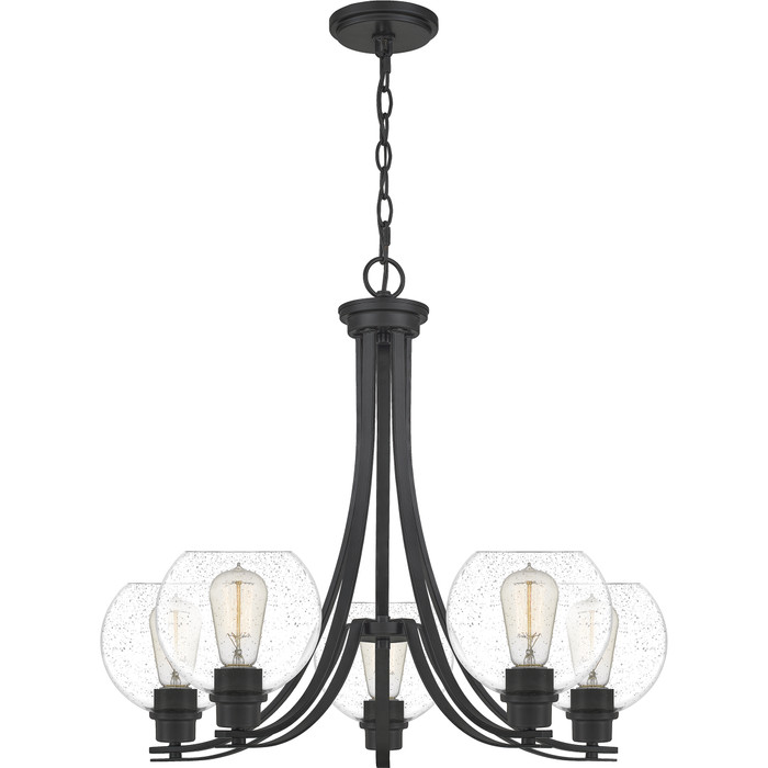Quoizel QZL-PRUS5026 Transitional Chandelier 5 light