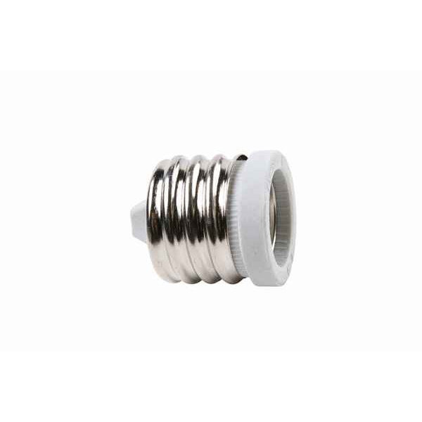 Pass & Seymour 8681 Mogul-to-Medium Socket Adapter, 250V/600W, White