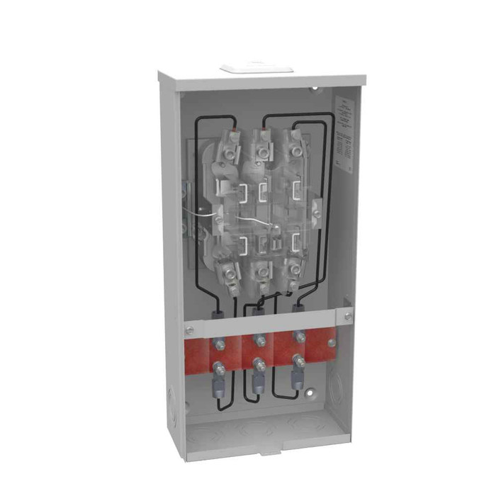 Milbank Link Bypass Single Position 125-200 Amp 4-7 Terminals Ring-Type