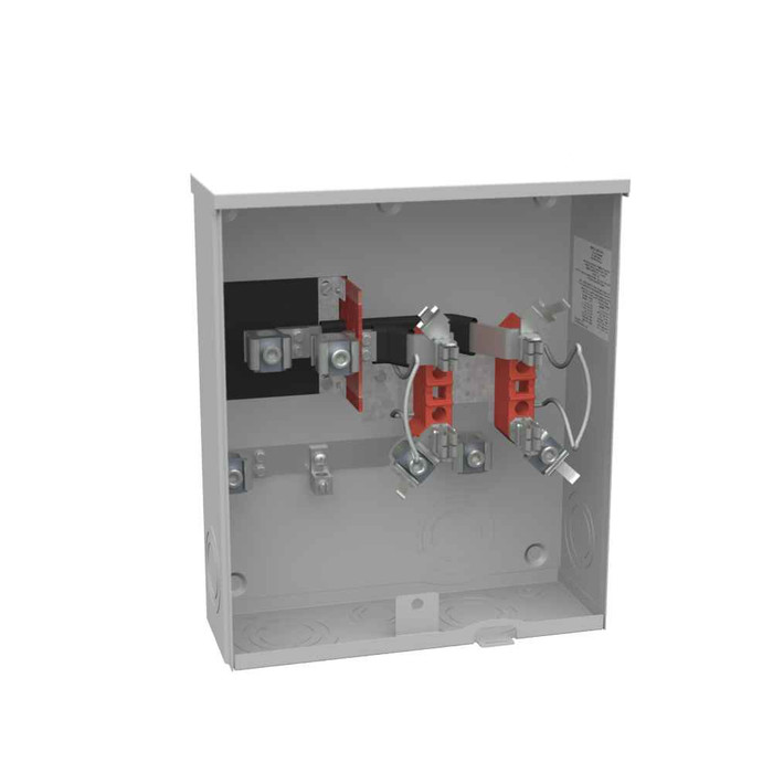Milbank 4 Terminal Ringless Plain Top Horn Bypass, 1 Position 200 Ampere