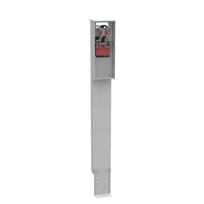 Milbank Ringless Meter Pedestal, Horn Bypass, 100–200 Amp Options, Direct Bury Outdoor Power