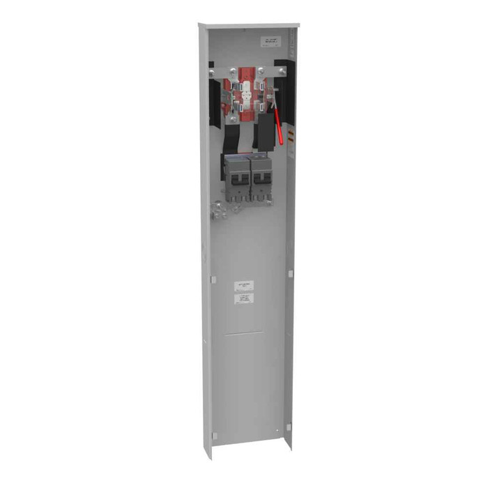 Milbank 4 Terminal Ringless Plain Top Lever Bypass with Main Breaker