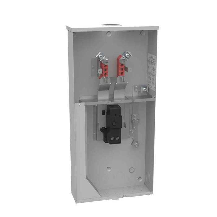 Milbank U5854 4 Terminal Ring Type Meter Socket - Small Hub & Closing Plate Configurations