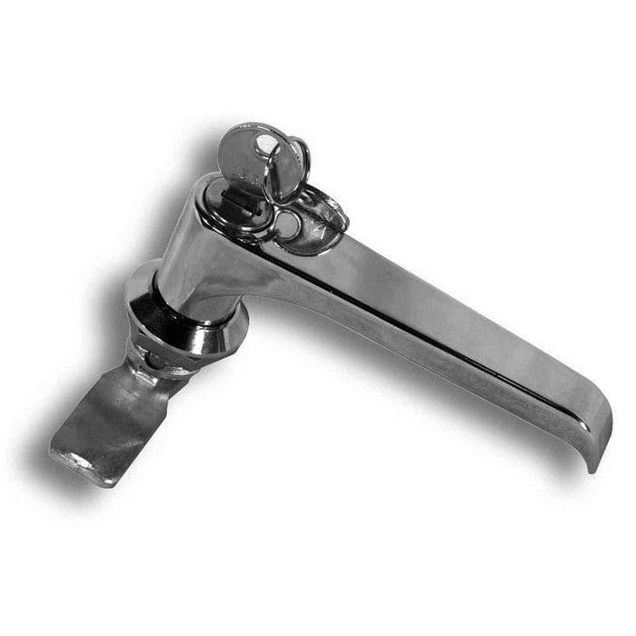 Milbank A-LKLKEY3R Handle For Telephone Cabinet Steel Key Locking L Handle