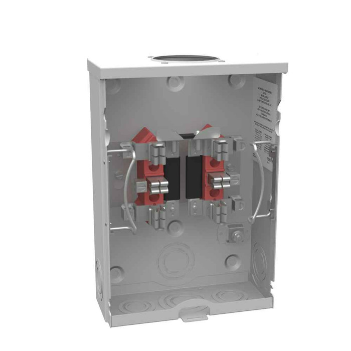 Milbank SC2992-RL 5 Terminal Ringless Small Hub Open Plunger Bypass