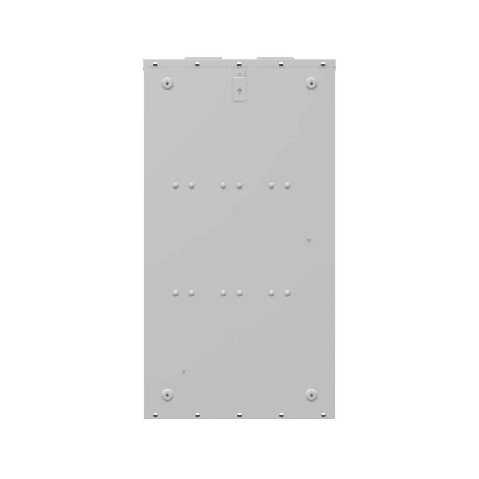 Milbank U6238-XT 400 Ampere 3 Phase 600 Volt 24in-45in-10in Painted Steel No Knockouts Piano Hinge 3 Point Latch CT Rack Installed With Lugs-1 Per Landing 600kcmil 50k Short Circuit Current Rating