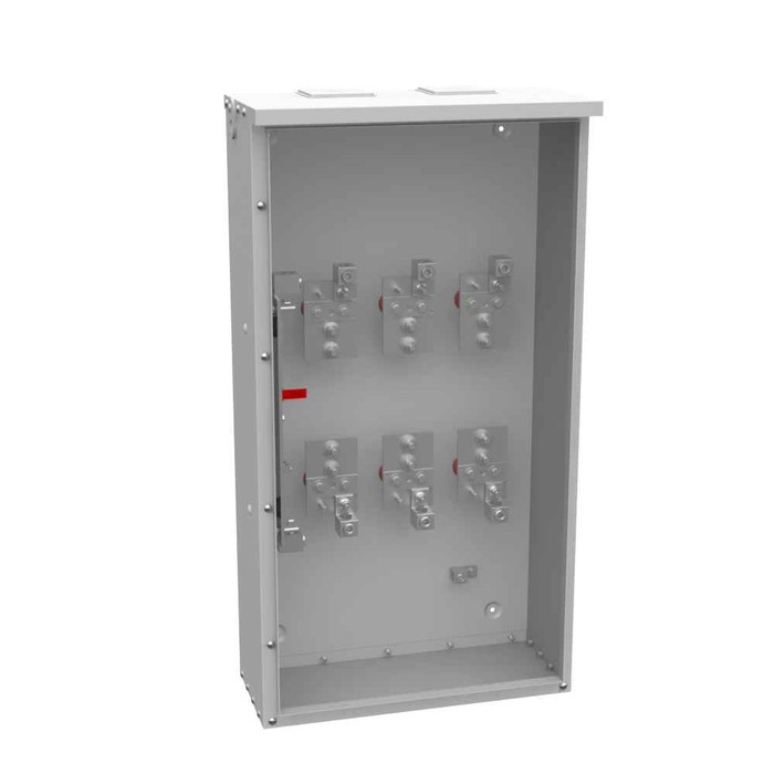 Milbank U4468-XT 400A 3-Phase CT Metering Cabinet – 600V, Utility Grade, Outdoor Steel Enclosure