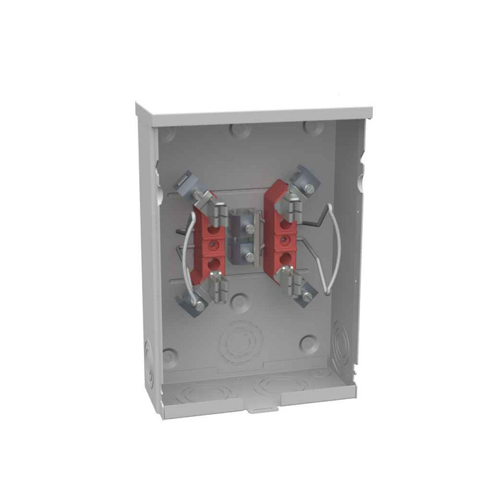 Milbank Ringless Meter Socket 125A, 4–5 Terminal, Utility Grade with Grounding Options