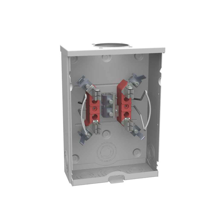 Milbank Ringless Meter Socket 125A, 4–5 Terminal, Utility Grade with Grounding Options