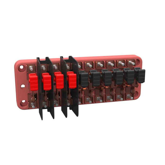 Milbank 10 Pole Metering Test Switch, 20 Ampere