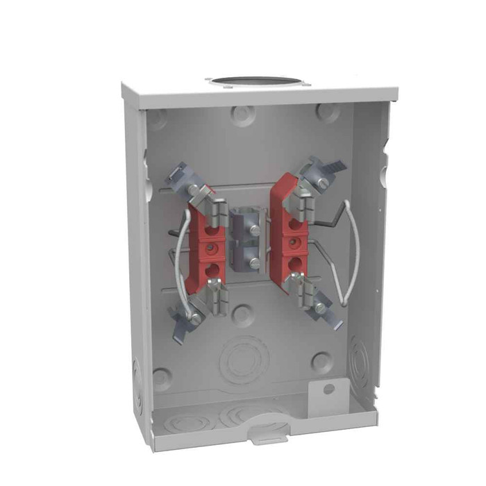 Milbank Single Position Sockets 125 Amps 4 Terminal Ringless Horn Bypass