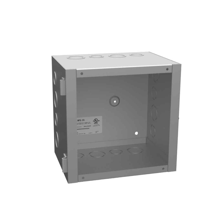 Milbank Hinge Cover Type 1 Steel Knockouts No Paint Flush Pull Ring