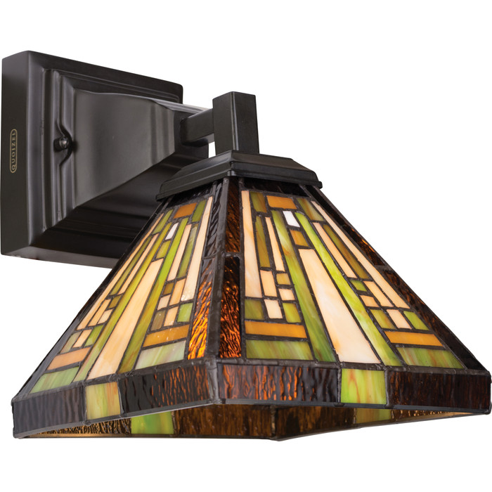 Quoizel QZL-TFST8701 Transitional Wall fixture tiffany 1lt vintage