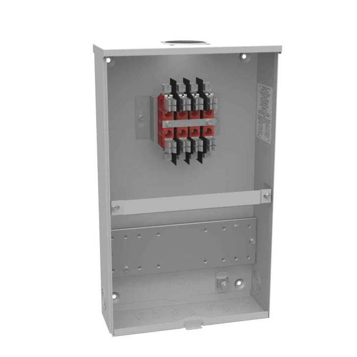 Milbank UC7460-RL 8 Terminal Ring Type Small Hub Open Test Switch Provision