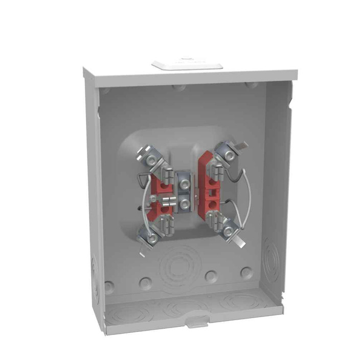 Milbank U7040-XL-KK-SMECO 4 Terminal Ringless Small Closing Plate Horn Bypass Southern Maryland Electric Coop 200 Ampere