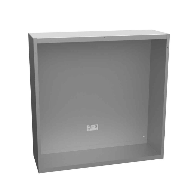 Milbank 30-Inch Width Steel Screw Cover Type 1 With Teardrop Slots Mounting Holes In Back