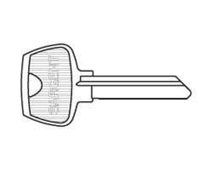 Sargent 6265 6-Pin Key Blank, U Keyway