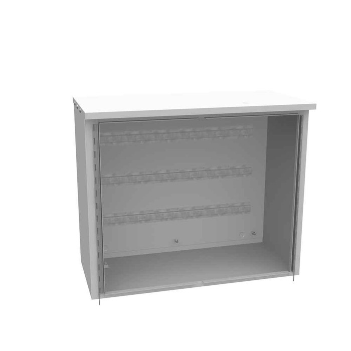 Milbank CT3R Hinge Cover Type 3R Steel No Knockouts ANSI 61 Gray
