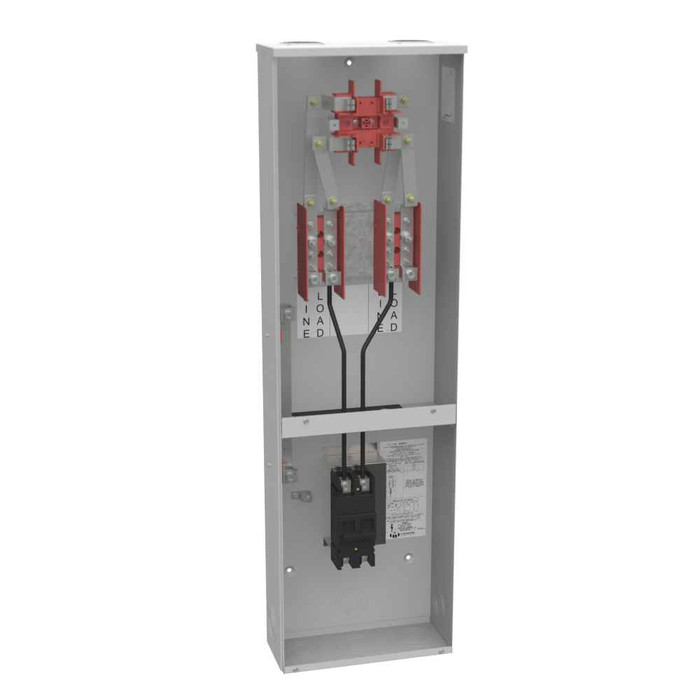 Milbank MTB-200 4-7 Terminal Ring-Type Small Closing Plate Link Bypass 1-200 Ampere Main Breaker