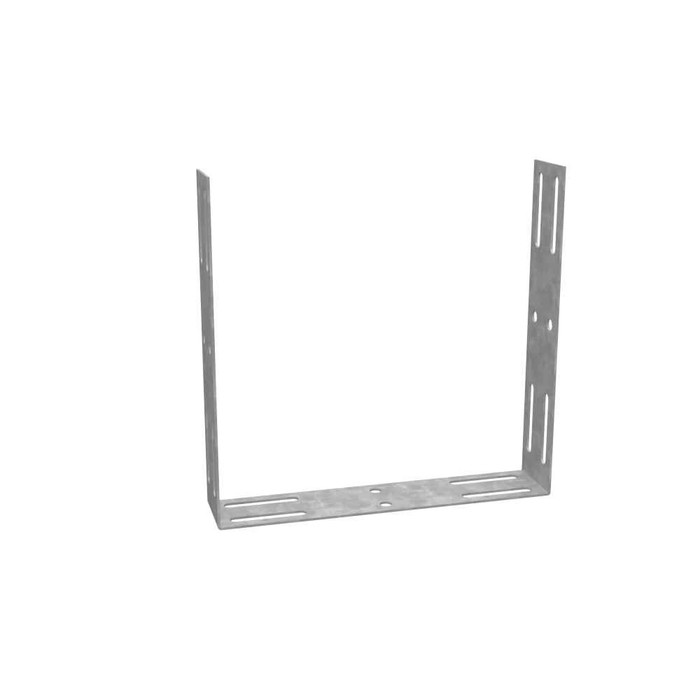 Milbank GCU Wireway Universal Connector Non UL Listed ANSI 61 Gray Steel