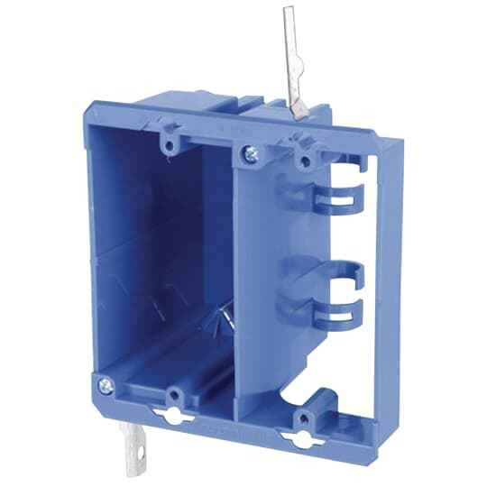 Carlon Non-Metallic Electrical Boxes - Old Work and Dual Voltage Mounting Options