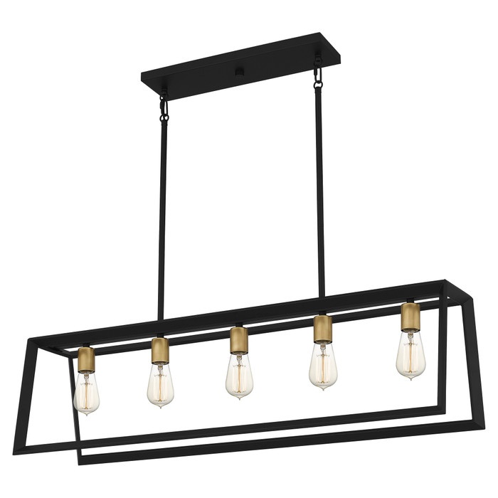 Quoizel QZL-TIL538 Transitional Linear chandelier 5 lights