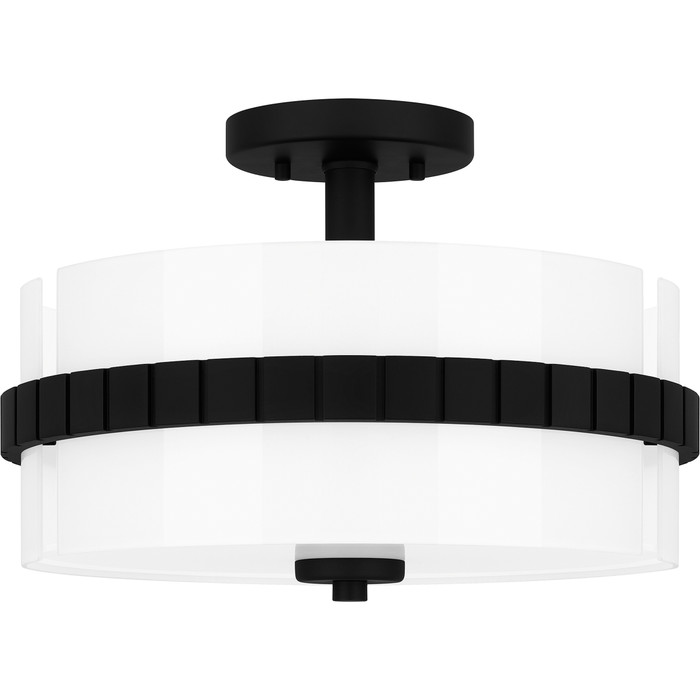 Quoizel QZL-QSF6195 Modern Semi flush 2 lights Quoizel QZL-QSF6195 Modern Semi flush 2 lights