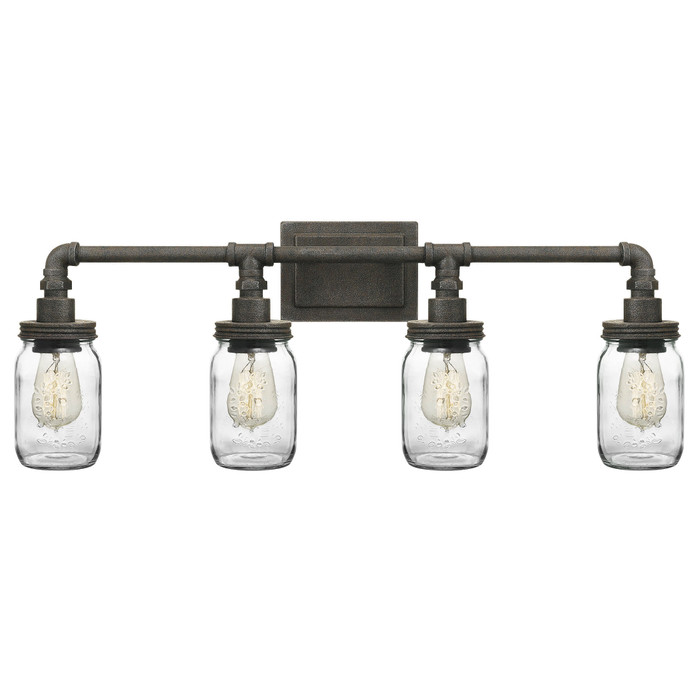 Quoizel QZL-SQR8604 Transitional Bath fixture 4 lgt