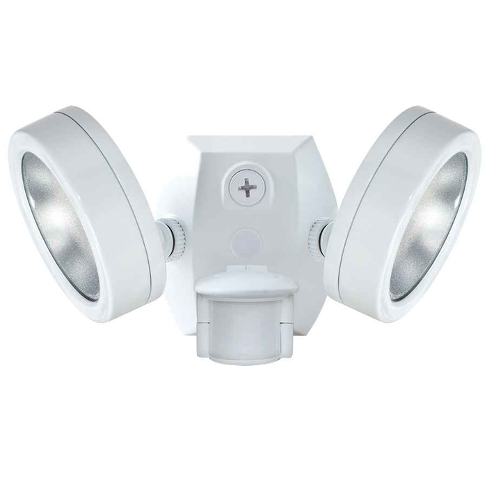 RAB Leslie SMS Dual Head LED Bullet Floodlight 26W 3000K-5000K 120V Professional Lighting System