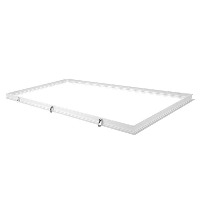 RAB LPANEL Recessed Mounting Kit for 1×4, 2×2, 2×4 Panels - White Finish