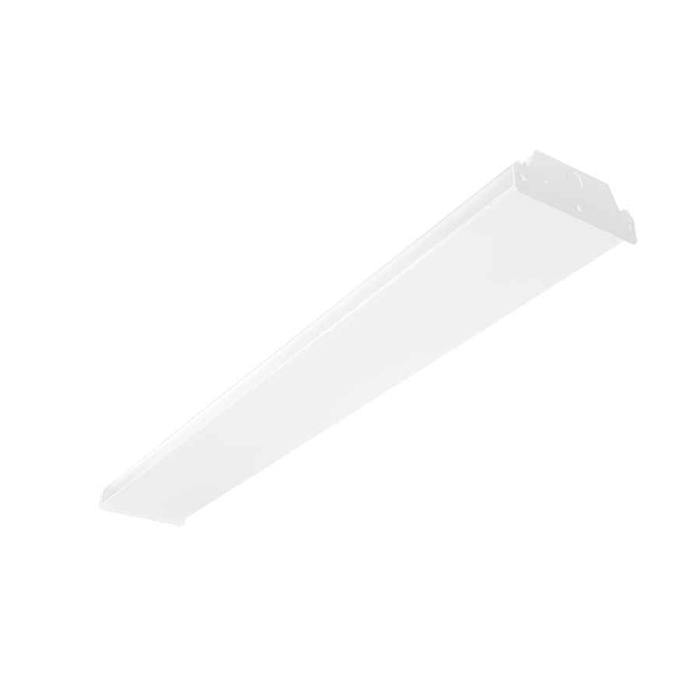 RAB GUS Junior Linear LED Fixture 2-ft & 4-ft Selectable Power Multi-CCT 3500K-5000K with Optional PIR/MVS Sensor