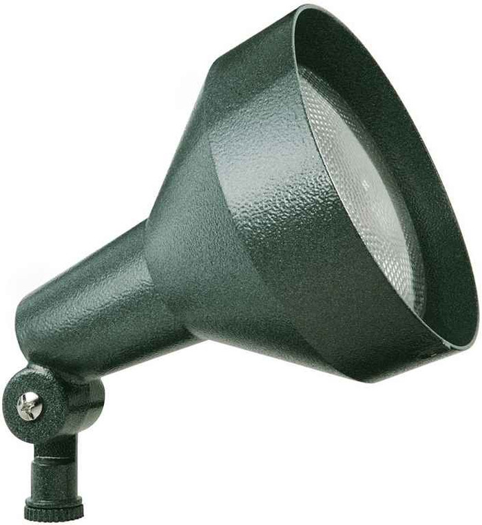 RAB 150W Bell-Style PAR38 Landscape Flood Light with H-System Professional Mounting, Verde Green Finish