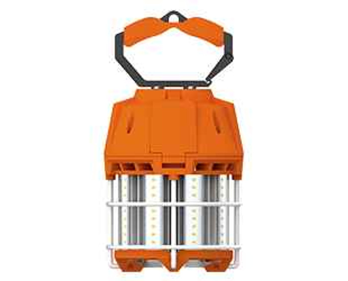 RAB TEMP-60 LED Temporary Work Light (60W, 7200 Lumens, 5000K, 120V, Standard or 15-Foot Cord Plug)