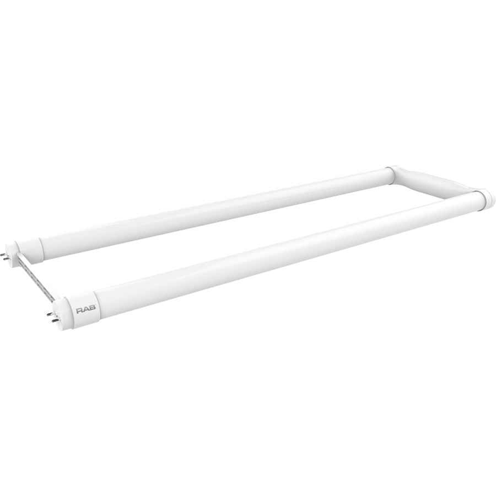 RAB U6 LED U-Bend Tube - 15W, 2100 Lumens, Ballast Compatible Direct Replacement