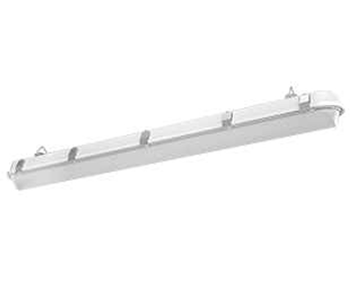 RAB SHARK4 Series 4-Foot Linear Washdown LED Fixture (36W–50W, 3500K–5000K, Standard/Marine Listed, 120–277V/480V)
