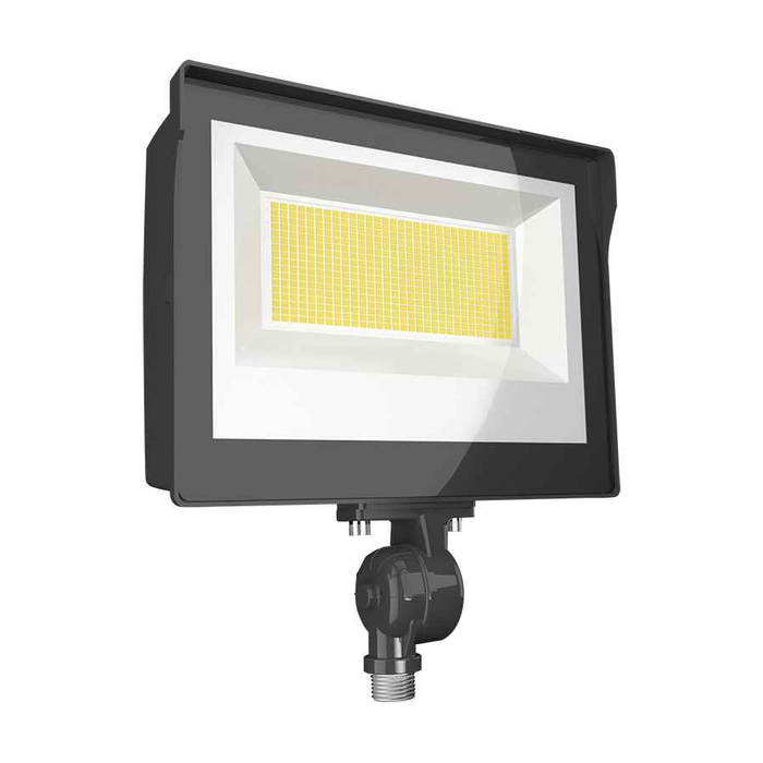 RAB X17XFU LED Floodlight - Field-Adjustable 35W/60W/80W with Selectable CCT and DLC Premium Certification